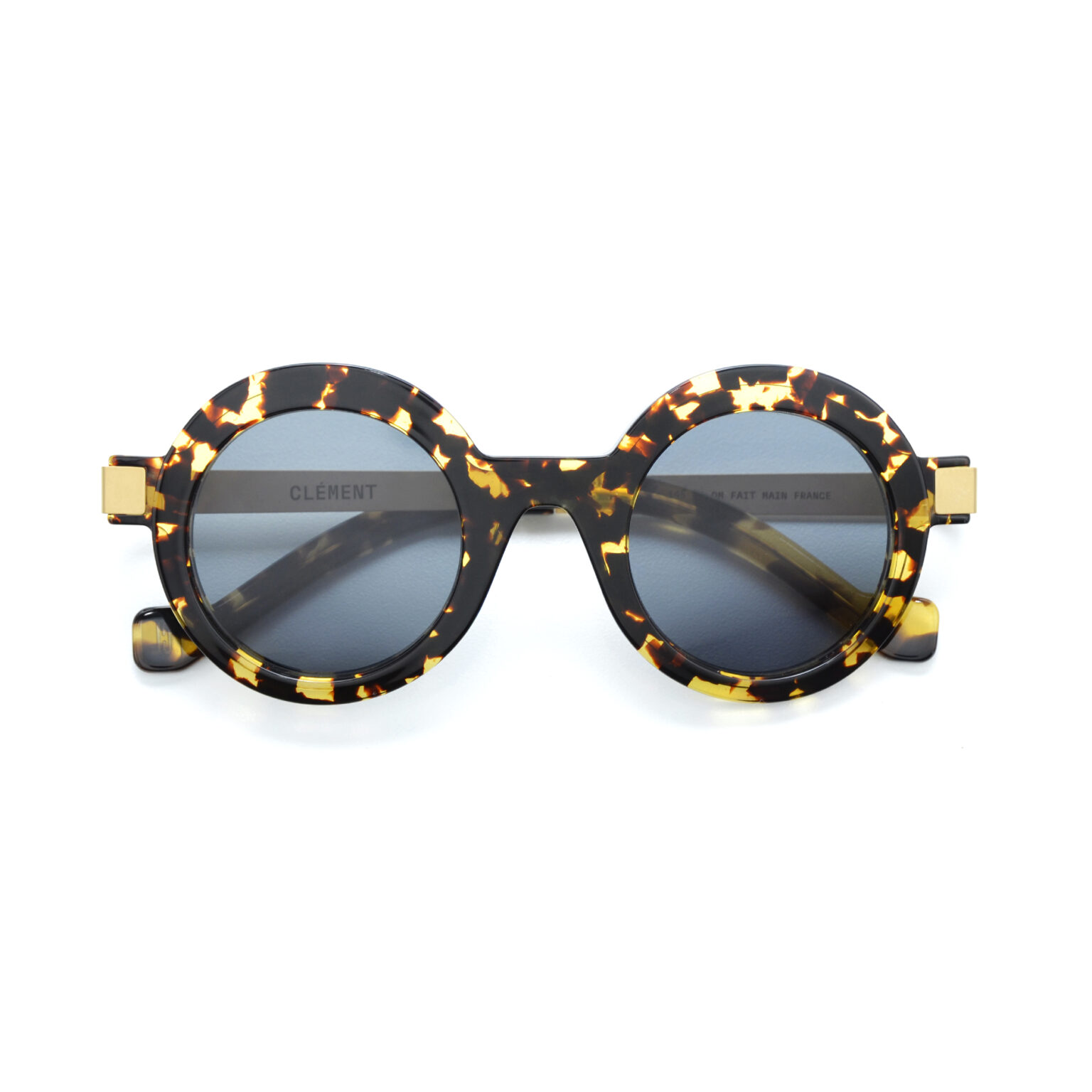 Lunettes Vintage Artisanales PANORA OPTIK - Monture Transparente Brune Ovale - Neuf Sans étiquette
