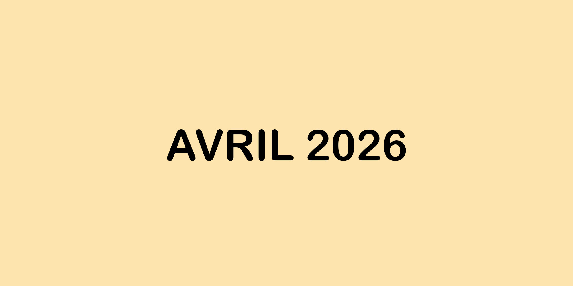 Le marché de l&rsquo;optique en avril 2026